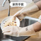 白色洗碗菜皮手套女耐用型橡胶胶皮防水塑胶衣服家用厨房家务清洁图
