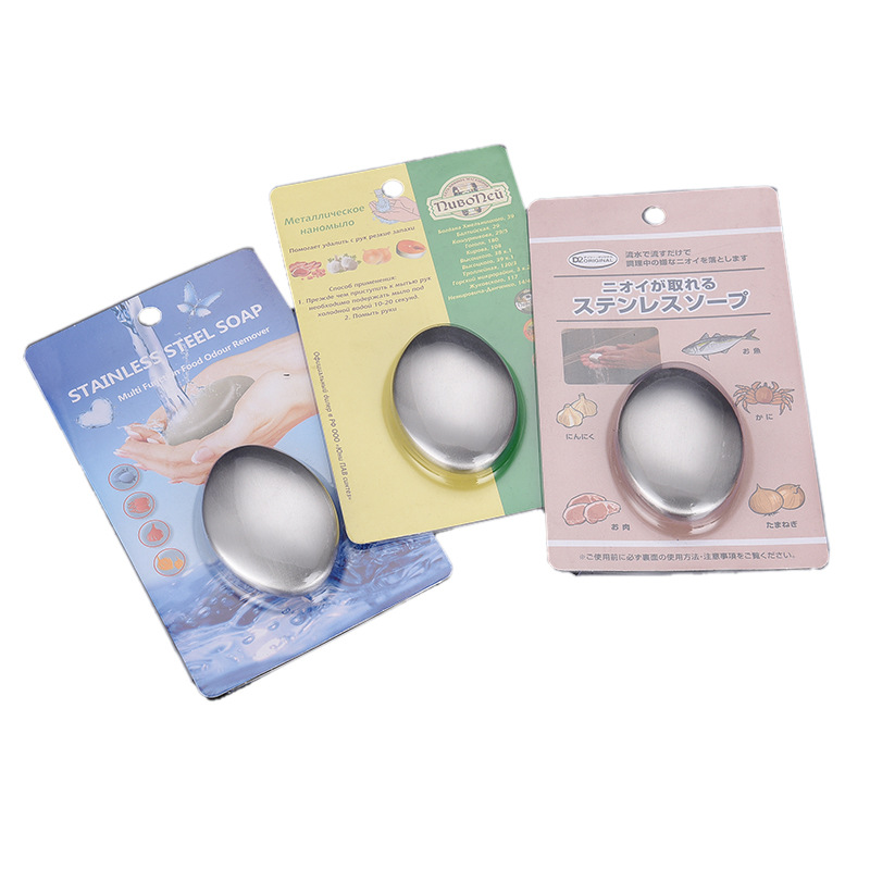 304 من الصابون الفولاذي غير القابل للصدأ، جهاز غسل اليدين الاهليلالي الشكل للصابون Item Picture