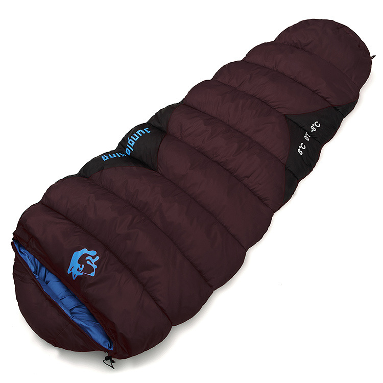 Cross-Border Outdoor Sleeping Bag Mommy Fall/Winter Sleeping Bag Camping Cotton Sleeping Bag Adult Fishing Quilt 1.5Kg/2.5Kg Item Picture