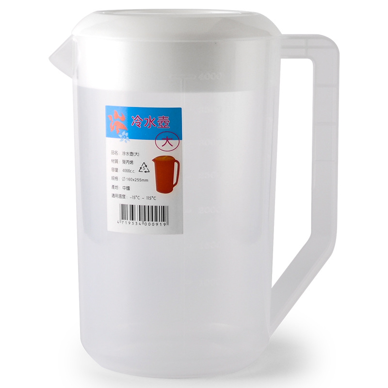 Tonya Commercial Cold Water Bottle Cold Water Bottle Plastic Large Capacity Cup With Graduated Household Acrylic Juice Pot Item Picture