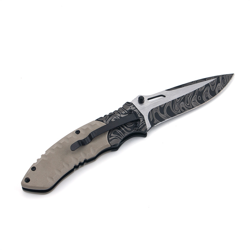 Outdoor folding knife, high-hardness camping tactical knife, F93 multi-functional portable knife, survival folding knife Specification image
