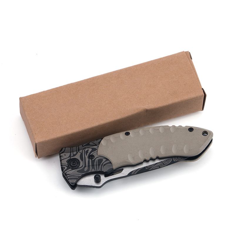 Outdoor folding knife, high-hardness camping tactical knife, F93 multi-functional portable knife, survival folding knife Item Picture