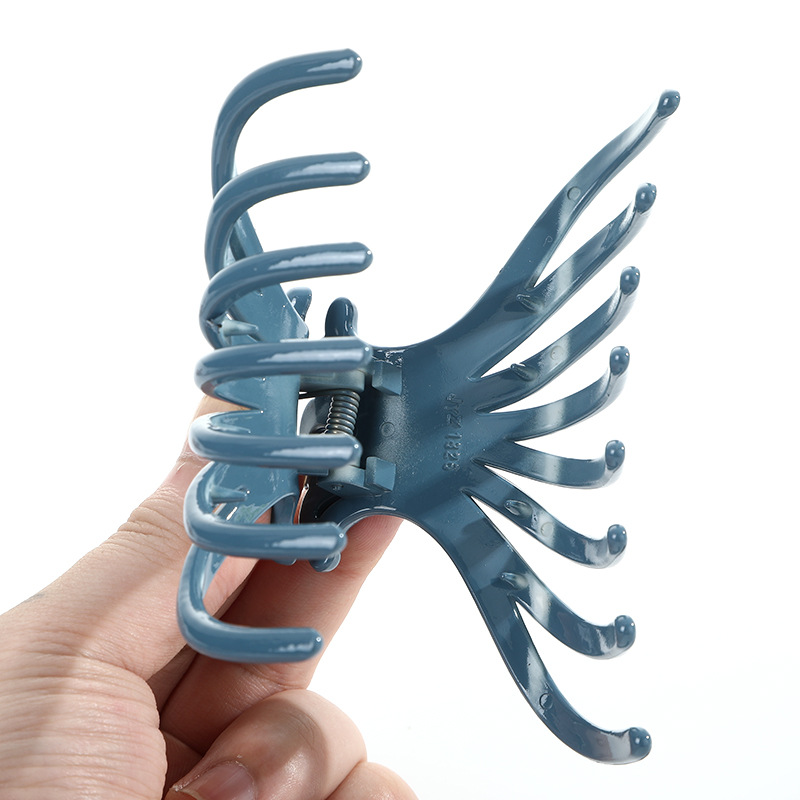 Europe And The United States New All-Matching Plastic Abs Hair Grab Large Classic Hairpin Fashion Trend Net Red Headwear Claw New Specification drawing