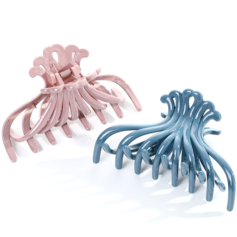 Europe And The United States New All-Matching Plastic Abs Hair Grab Large Classic Hairpin Fashion Trend Net Red Headwear Claw New details Picture