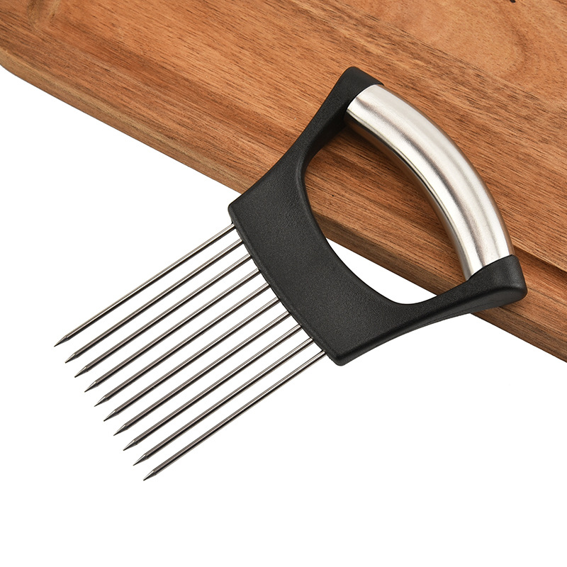 Wholesale Stainless Steel Onion Insert Onion Fork Fruit Fork Meat Looser Meat Fork Kitchen Gadgets details Picture