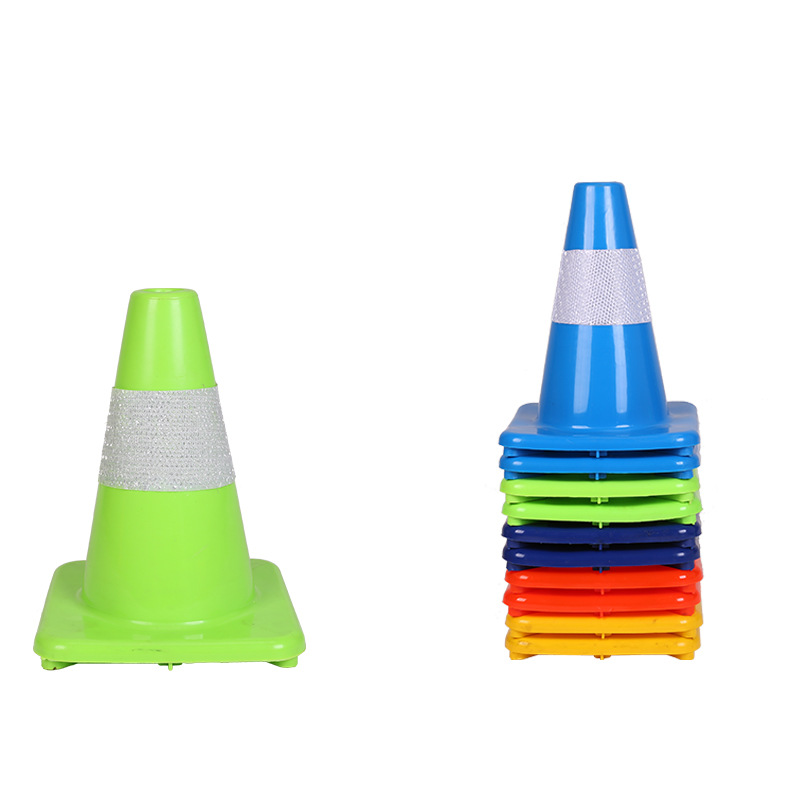 The manufacturer produces PVC28cm road cones, reflective cones, cone buckets, rubber ice cream cones, traffic barrier cones, sign buckets and road cones