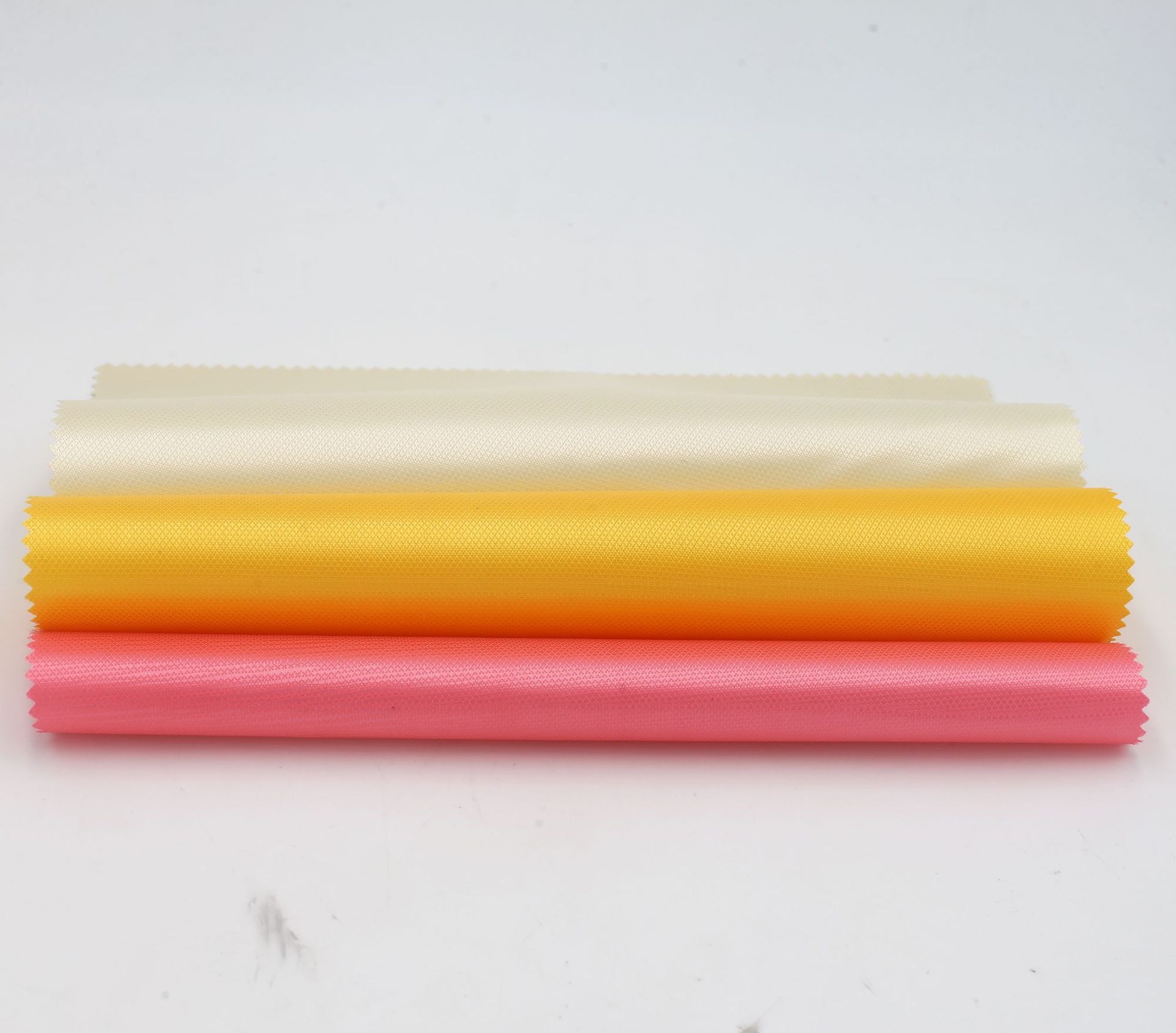 厂家直销 涤纶布料420D 十字提花 PVC 手袋箱包牛津布面料产品图