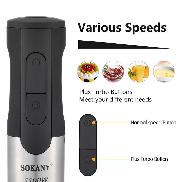 Cross-border SOKANY5021s cooking stick baby food maker hand-held electric multi-functional Blender Application Scenario
