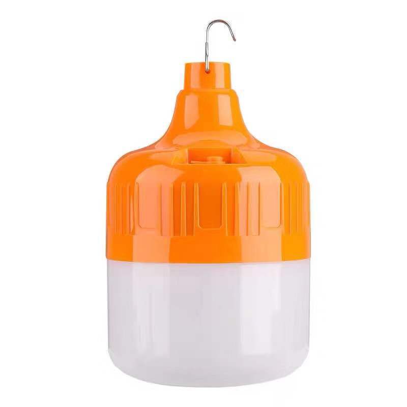 led charging lamp, emergency high-wealth and handsome bulb, outdoor night market lighting, street stall waterproof USB charging emergency bulb Item Picture