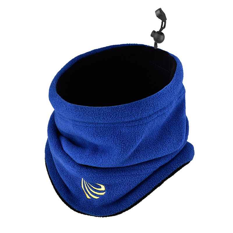 Spot Neck Cover Men's Winter Plus Fleece Thickening Cycling Outdoor Neck Guard Woolen Knitted Neck Scarf Women Korean Version Of The Tide Scarf details Picture