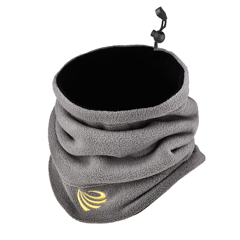 Spot Neck Cover Men's Winter Plus Fleece Thickening Cycling Outdoor Neck Guard Woolen Knitted Neck Scarf Women Korean Version Of The Tide Scarf Specification drawing