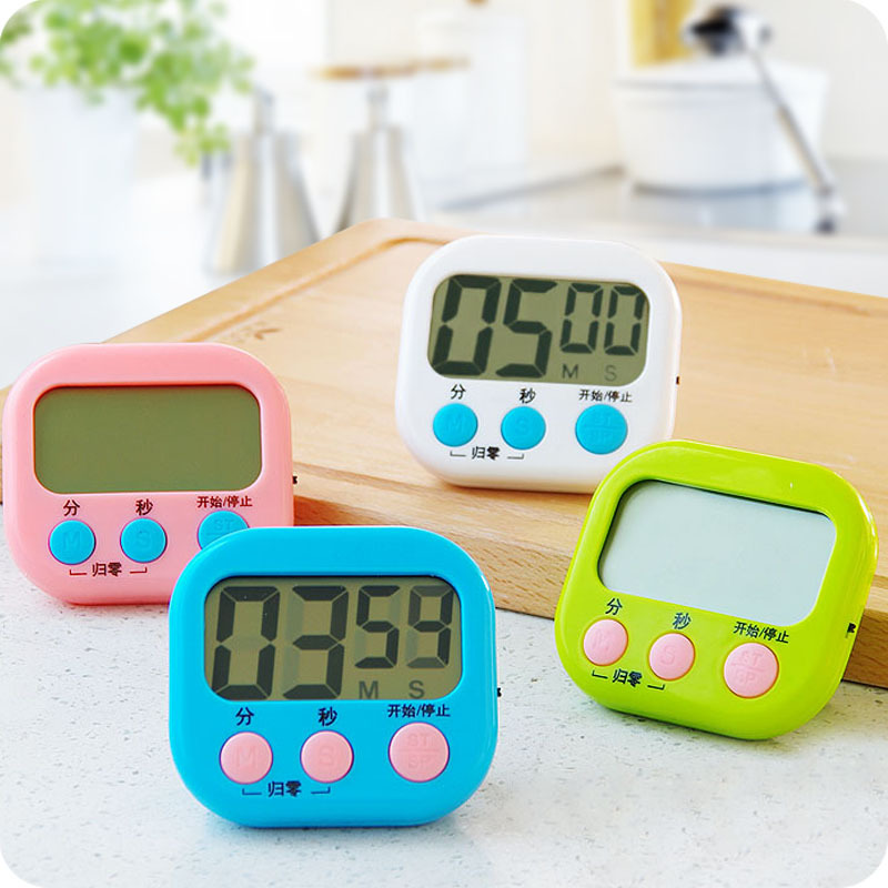 儿童学生款专用便携可视时间管理电子秒表计时器厨房定时器提醒器计时器