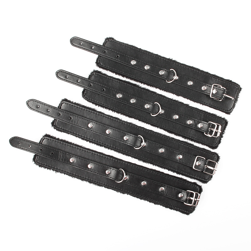 sm torture device hands and feet back shackles binding hands and feet shackles adult toys cross buckle adult sex toys details Picture