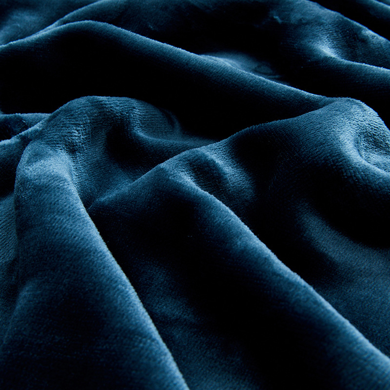 Lively Blanket Autumn/Winter Nordic Flannel Blanket Double Thickened 6 Kg Heavy Bound And Fleece Air Conditioning Cover Blanket Specification drawing