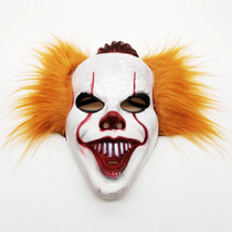 Halloween horror props movie accessories PROM party face mask new ghost half face cosplay