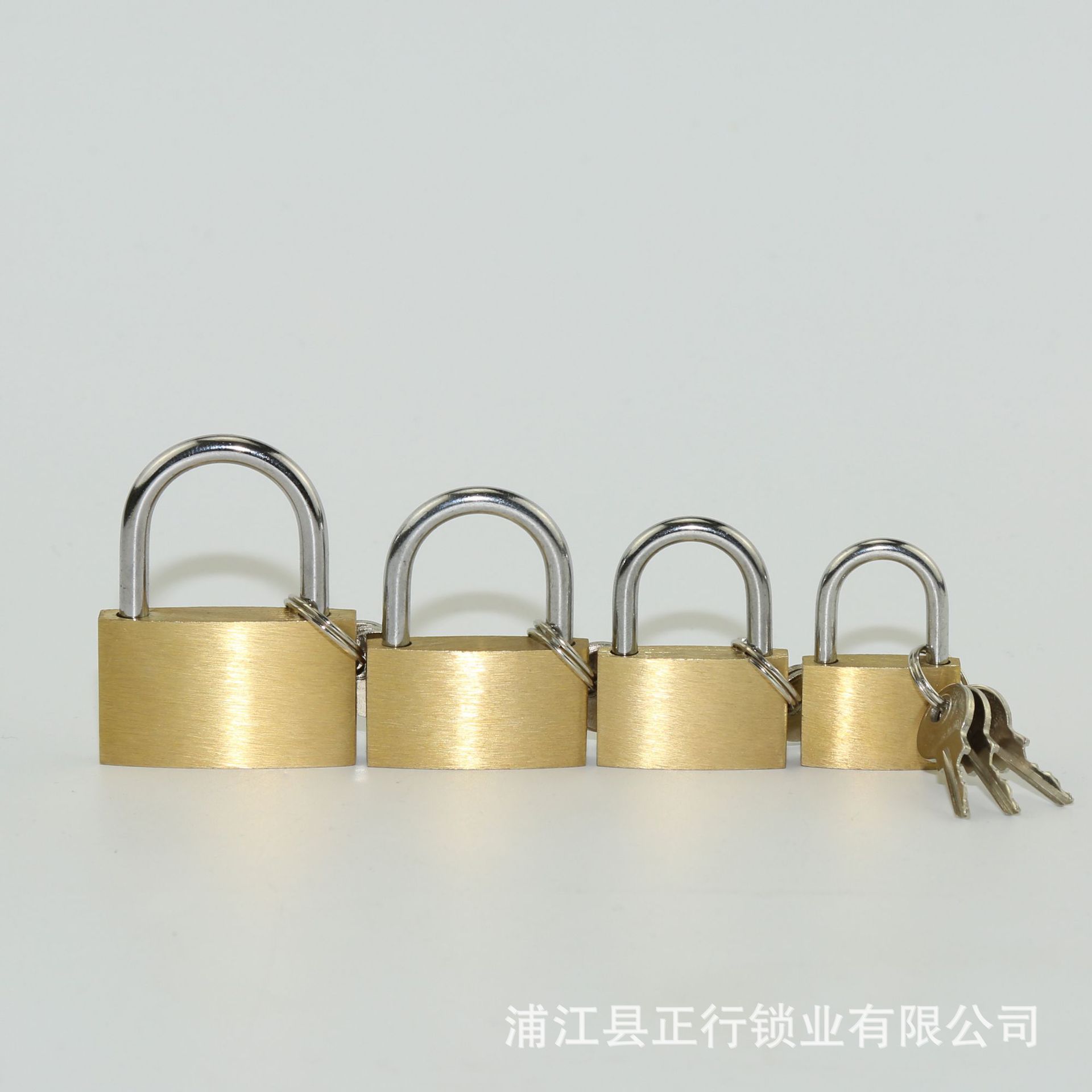 Mini Thin Brass Small Padlock Office Stationery Small Lock Head Drawer Lock Size Complete Sales Item Picture