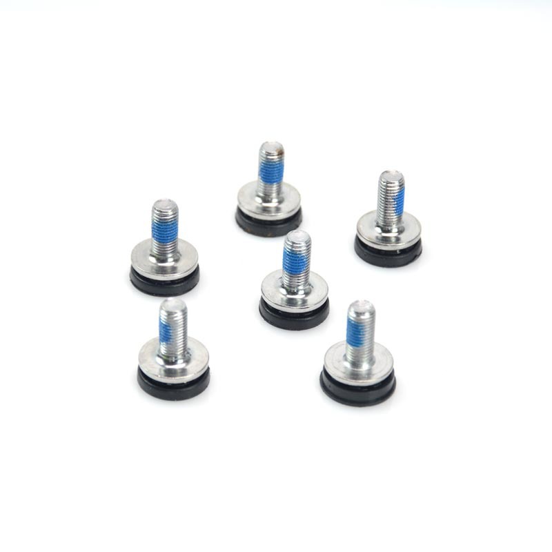 M8 mountain bike center axle screw, road bike dead wheel, bicycle hexagon socket square hole center axle chainring waterproof screw details Picture