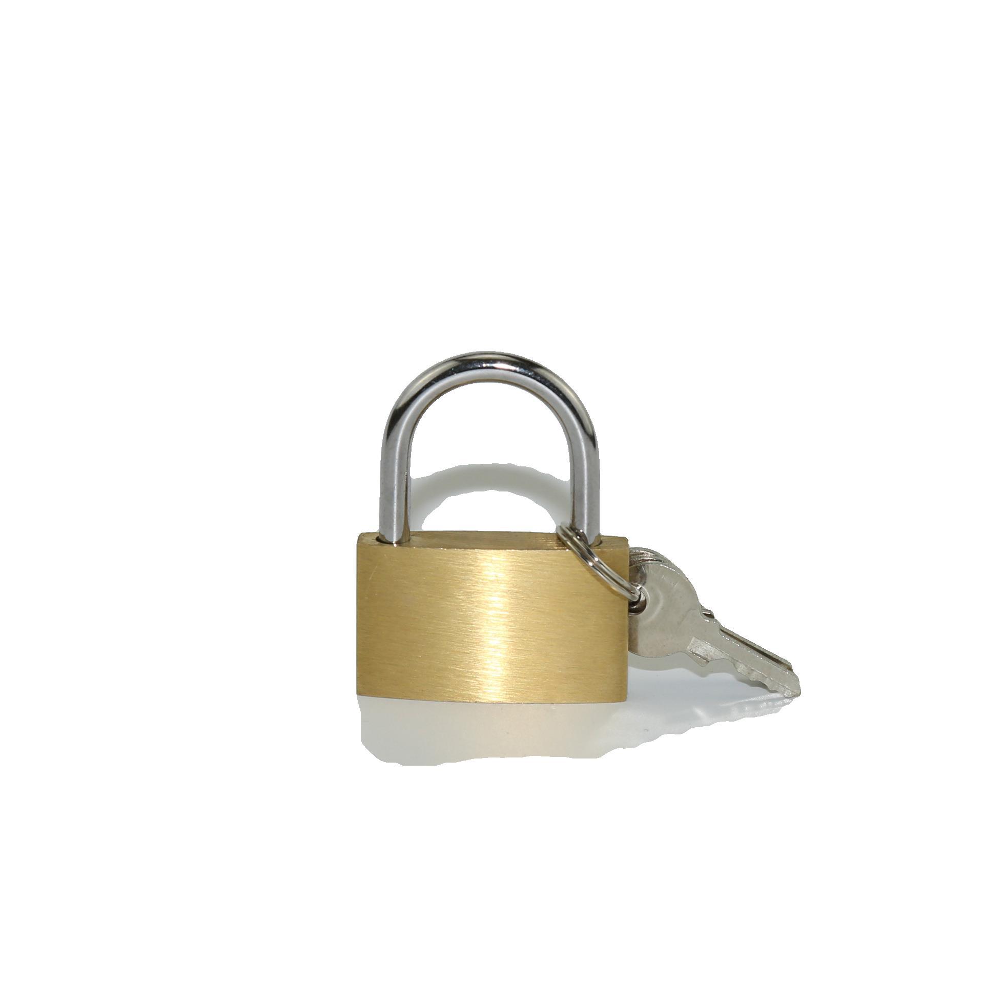 Mini Thin Brass Small Padlock Office Stationery Small Lock Head Drawer Lock Size Complete Sales Application Scenario