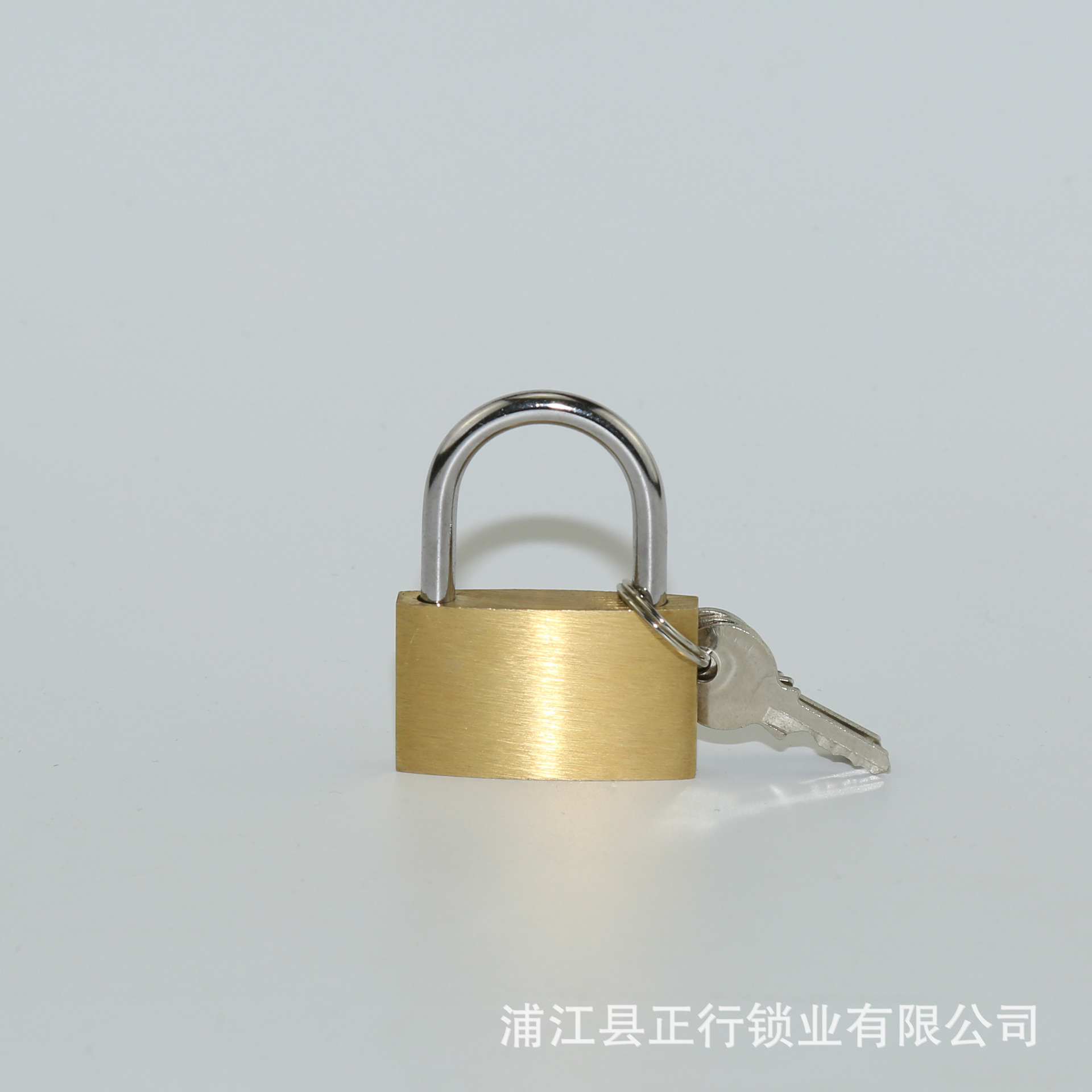 Mini Thin Brass Small Padlock Office Stationery Small Lock Head Drawer Lock Size Complete Sales details Picture