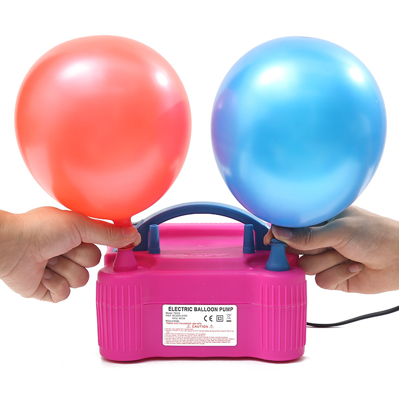 亚马逊电动打气筒吹气球充气泵电动充气机打气球工具气球机打气机详情图1