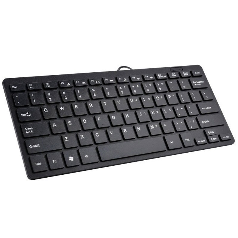 Cross-border K1000 wired mini keyboard, mini chocolate keyboard, USB portable laptop keyboard Specification image