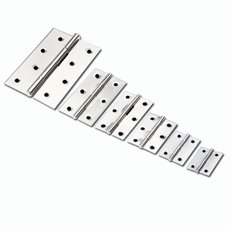 Stainless steel hinged 1-inch, 1.5-inch, 2-inch, 3-inch small hinged doors and Windows, cabinets, bedroom doors hinges