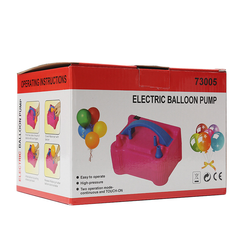亚马逊电动打气筒吹气球充气泵电动充气机打气球工具气球机打气机详情图3