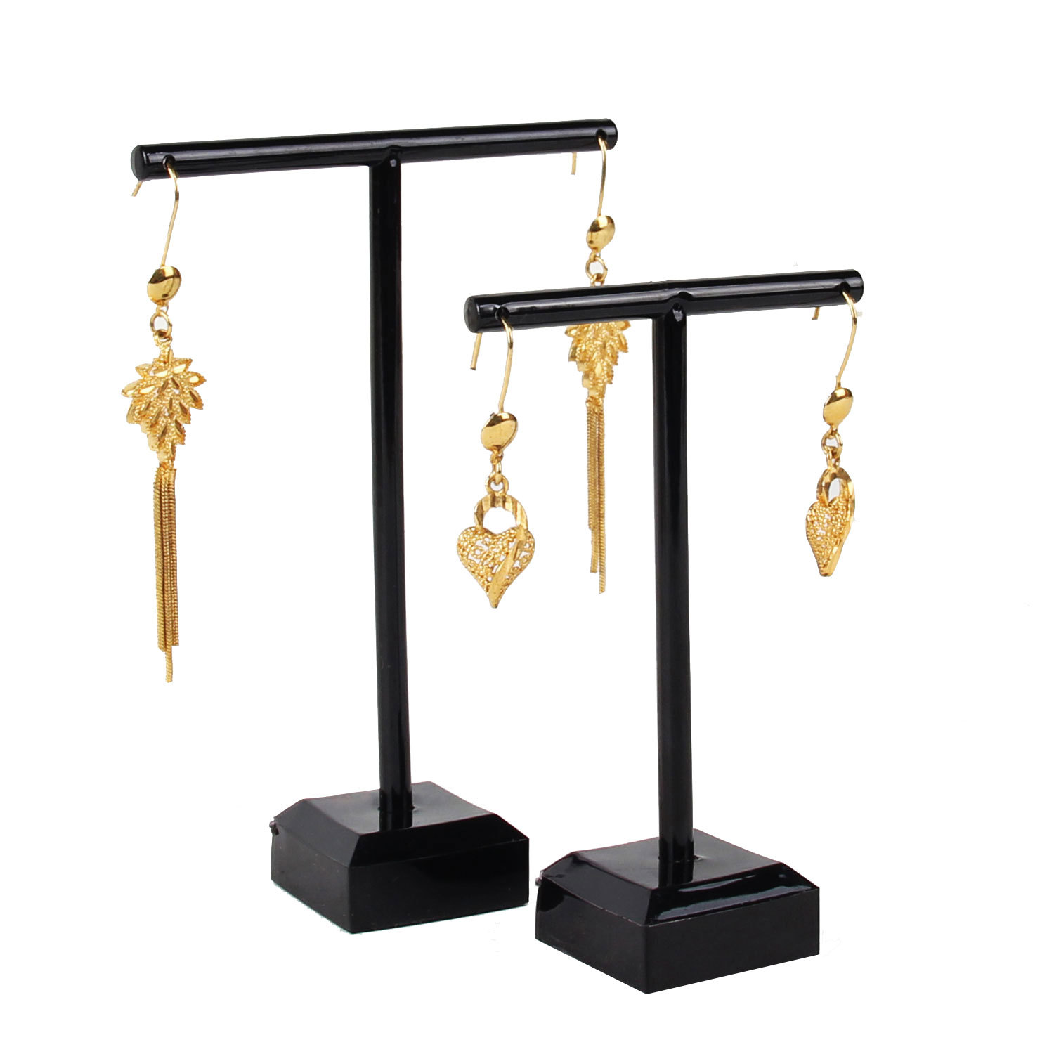 Jewelry rack, plastic two-piece set, stud earrings, jewelry storage, store display props, street stall, earring display stand Item Picture