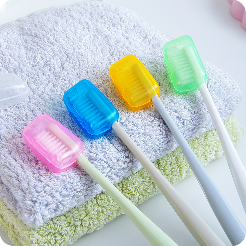 Manufacturer wholesale of 5-piece sets of toothbrush head protective cases, protective shells, portable travel toothbrush boxes, tooth buckets and dental tools boxes Specification image
