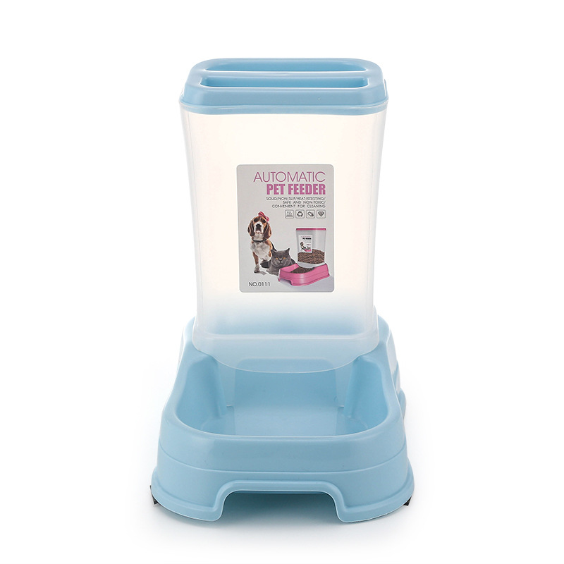 宠物/宠物用品/宠物饮水机/自动猫粮碗/跨境宠物白底实物图