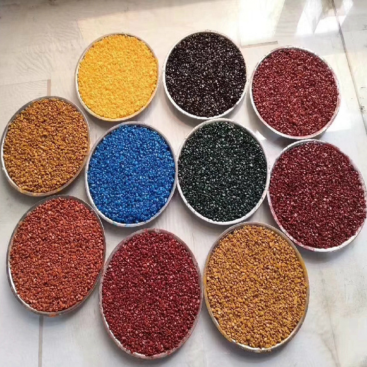 Iron oxide Orange 960, orange pigment, special orange pigment for cement floor tiles and floor paint, Shanghai Shenhong brand Application Scenario