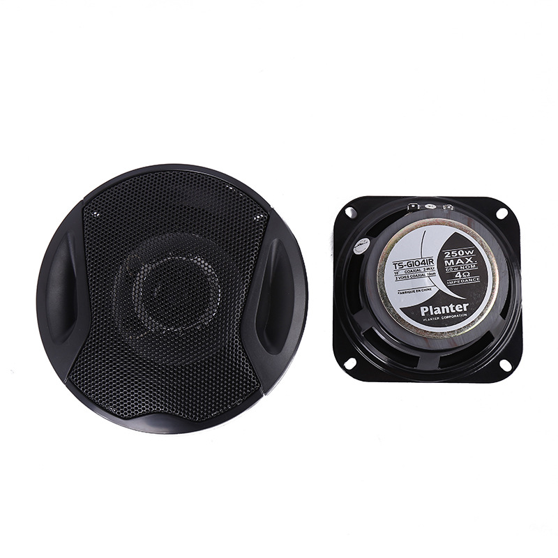 High-pitched full-range car speaker 10 cm 4 inch two-way coaxial speaker, car speaker bass speaker wholesale Item Picture