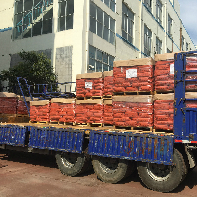 Iron oxide Orange 960, orange pigment, special orange pigment for cement floor tiles and floor paint, Shanghai Shenhong brand Item Picture