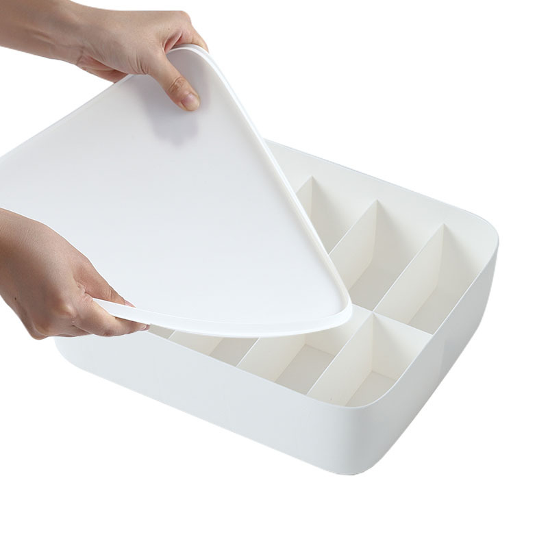 Underwear storage box, plastic bra, underwear, socks, multi-compartment storage, simple organization box, home drawer, cabinet Application Scenario