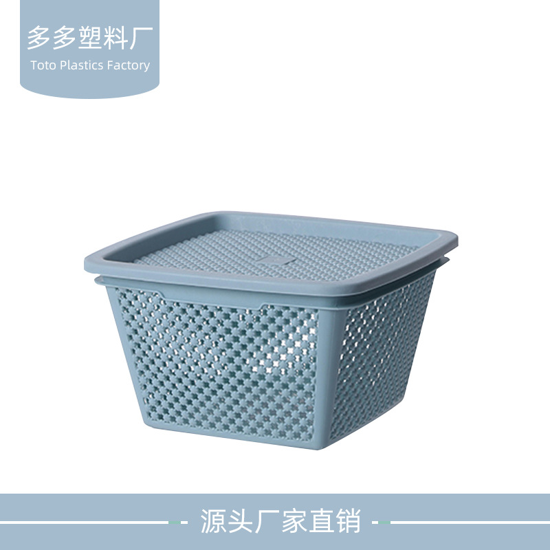 Plastic Storage Basket Home Hollow Simple Storage Box Drain Basket Kitchen Washing Basket Fruit Basket Pet Hamster Basket Application Scenario