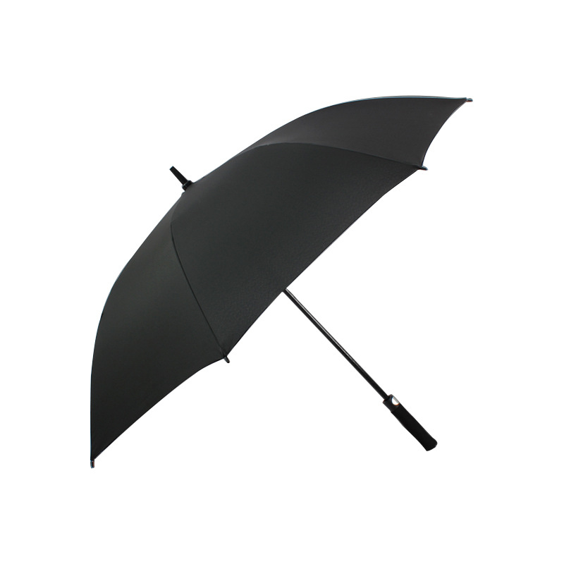 定制商务伞/红旺伞业/商务长伞白底实物图