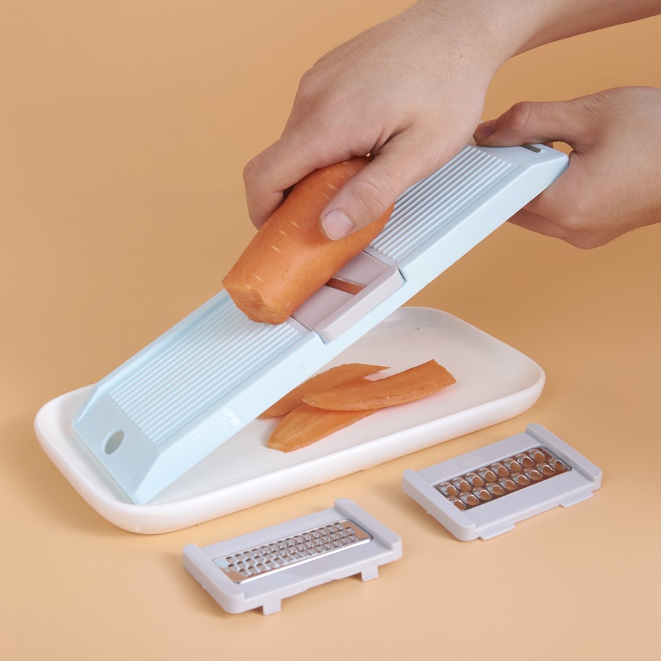 Grater, potato shreder, slicer, kitchen small tools, multi-functional stainless steel vegetable cutter full figure
