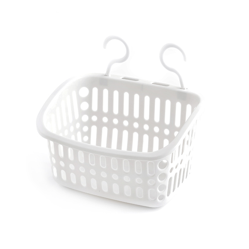 2627 Hanging storage basket, bathroom hanging basket, plastic shower basket for the bathroom, storage basket, wall-mounted storage basket Item Picture