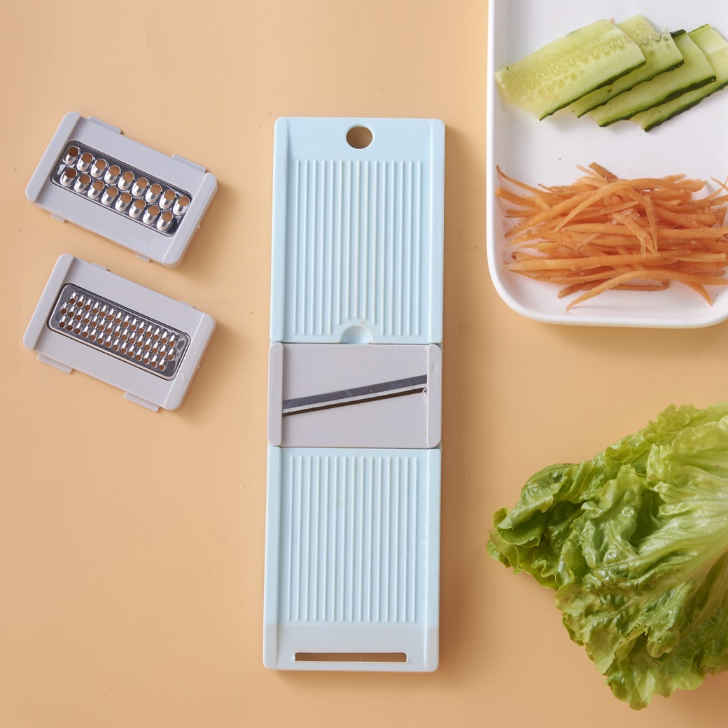 Grater, potato shreder, slicer, kitchen small tools, multi-functional stainless steel vegetable cutter Specification drawing