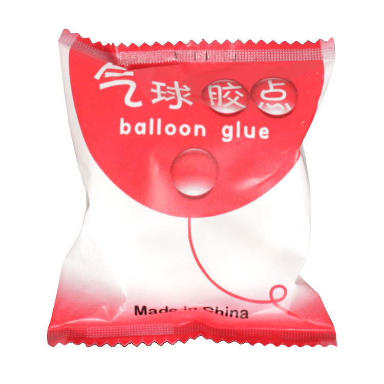 Balloon accessories for wedding parties, super sticky balloon glue, double-sided seamless glue granules, 100 pieces per pack Item Picture