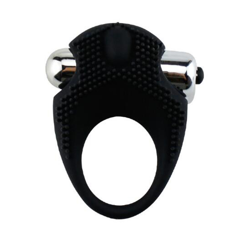 Male vibrator silicone vibration lock ring resonance sex toy Specification drawing