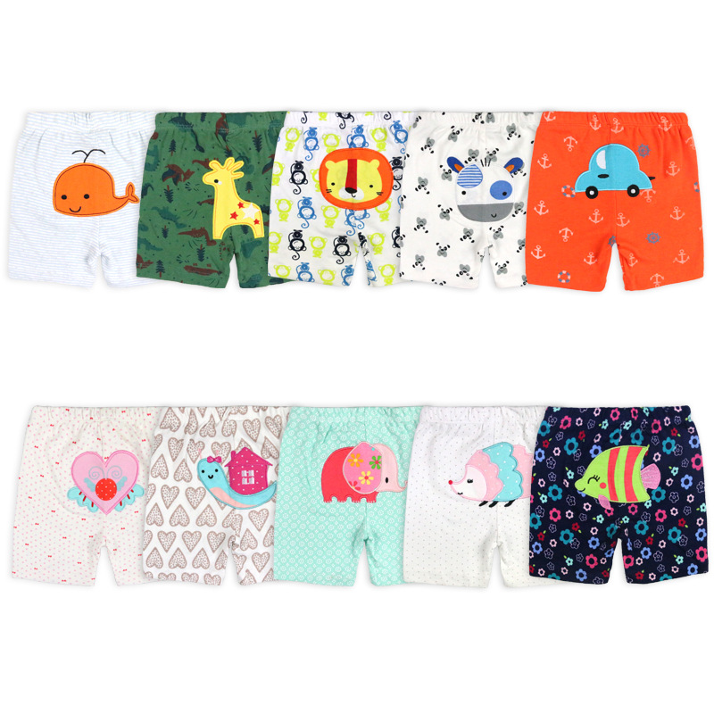 2025 Foreign trade wholesale pp pants, baby cartoon shorts, girls' and boys' shorts, baby pants, big bottom pants Specification image