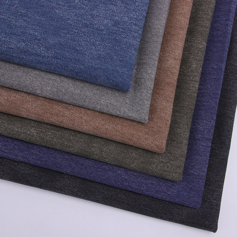 色丁包袱/防水面料/沙发布料/涤纶面料/复合布商铺产品图