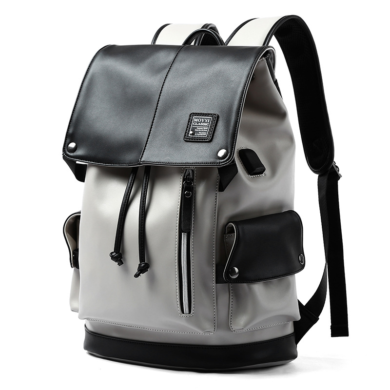Factory Direct Wholesale Backpack Men's Travel Computer Bag Large Capacity Backpack Junior High School Backpack Amazon full figure