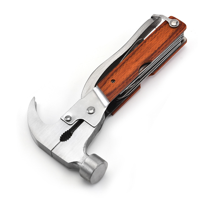 Cross-border manufacturer wholesale stainless steel life-saving hammers, car window-breaking hammers, axe hammers, horn hammers, outdoor multi-functional hammers Application Scenario