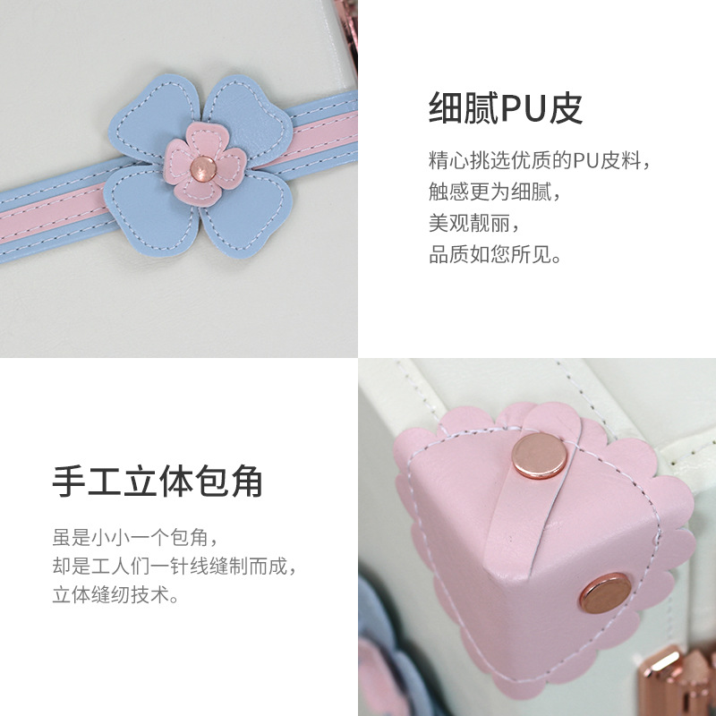 Suitcase, handle case, fresh and simple female student suitcase, 20-inch travel case, silent universal wheel handle case manufacturer Specification image