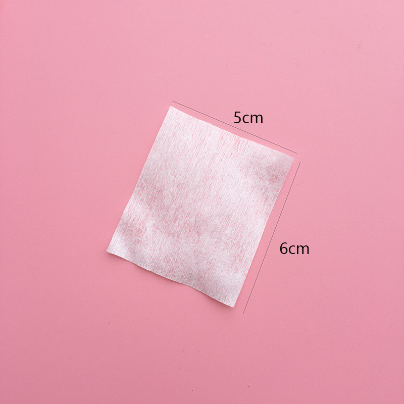 Factory wholesale beauty tools, cute cartoon bag packaging, portable makeup cotton pads, wet compress cotton pads, thin makeup remover cotton pads, exclusively for foreign trade Specification image