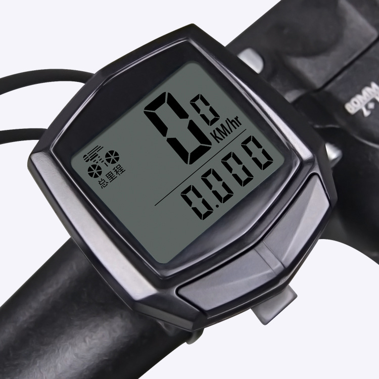 Shundong 581 odometer, mountain bike, odometer, Chinese and English speedometer, wired odometer, cycling equipment details Picture