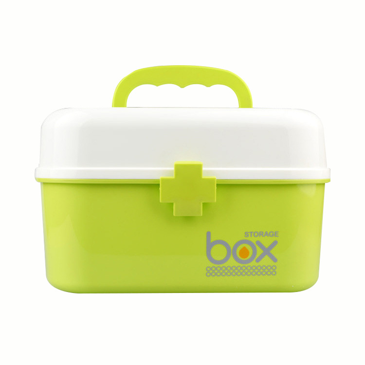 Household storage box Plastic box Tools organizer Storage box Suitcase Household items Household medicine box Medicine box Item Picture
