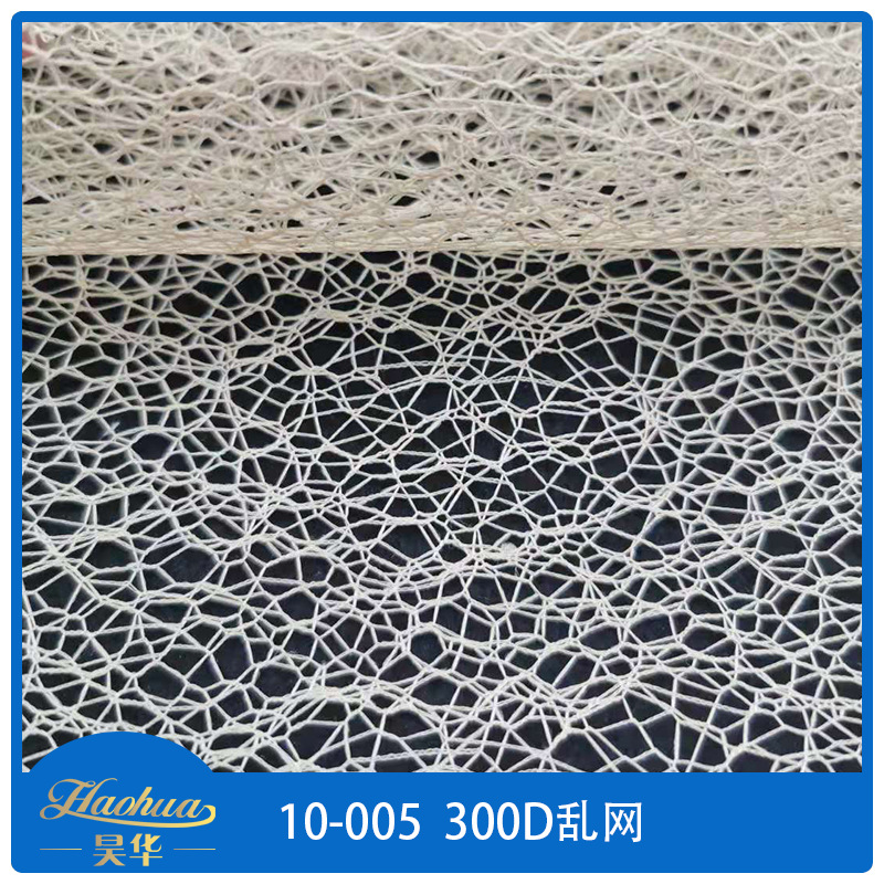 Factory wholesale 300D random web spider web clothing, scarves, accessories, fabrics, fashionable women's wear accessories Application Scenario